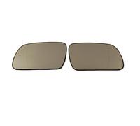 Cristal de retrovisor Para Peugeot 307 407 2001-2008 Espejo Lateral Cristal Retrovisor Calefactable Automático Izquierdo Derecho(Pair)
