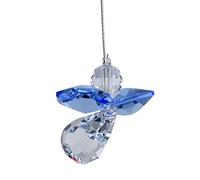 Cristal de Swarovski para colgar, ángel guardián, piedra natal, lágrima, SEPTEMBER - SAPPHIRE