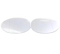 Cristal del espejo exterior Para Cooper Para F54 Para F55 Para F56 Para F57 Para F60 2014-2020 Cristal de espejo retrovisor lateral calefactable(Blanco,Left Right)