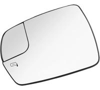 Cristal del espejo exterior Para Edge 2015 2016 2017 2018 LHD FT4Z17K707G FT4Z17K707H Lente de cristal para espejo retrovisor lateral calefactable(Left)