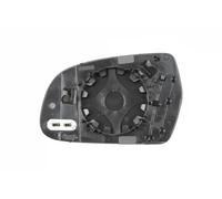 Cristal del espejo lateral derecha asférico 0229G02 ABAKUS para AUDI A5 A4 B8 A3