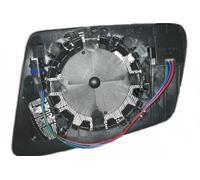 Cristal del espejo lateral derecha asférico 2406G04 ABAKUS para MERCEDES-BENZ