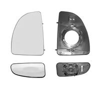 Cristal del espejo lateral derecha calefactable 1747836 VAN WEZEL para PEUGEOT