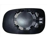 Cristal del espejo lateral izquierda asférico 338-0042-1 TYC para VOLVO V70 II
