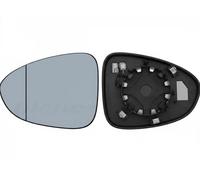Cristal del espejo lateral izquierda asférico 3872837 VAN WEZEL para OPEL