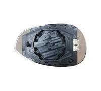 Cristal espejo retrovisor convexo cromado izq.