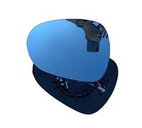 Cristal del espejo retrovisor derecho Para Alfa Para Romeo Para Giulia Para Espejo Retrovisor Azul Con Cristal Calefactable Para LED Intermitente Lente del espejo retrovisor(With LED Indicator)