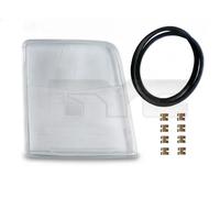 Cristal del faro izquierda 20-12740-LA-1 TYC para VW LT 28-35 II Autobús