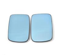 Cristal Espejo Calefactado para BMW para 3 Coupé para E46 1999-2001 2002 2003 2004 2005 2006 Cristal De Espejo Gran Angular Azul para Coche 51167028427 51167028428(Color:Left and Right)