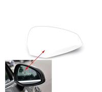 Cristal Espejo Espejo retrovisor gran angular eléctrico con calefacción lateral cristal para A4 S4 RS4 RS 4 B9 A5 S5 RS6 RS 5 2016-2023, accesorios(Right of Mirror Glass)