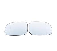 Cristal espejo exterior Espejo Retrovisor Calefactable Gran Angular Para Volvo S40, C30, V50, Para S60, C70 Y S80 2006-2009, 30762571/30762572(Left and right)