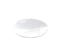 Cristal Espejo Lado 1 Uds. Para Clubman F54 F55 F56 Hatch 5DR Cabrio Para Countryman Retrovisor Blanco Azul Espejo De Cristal Para Coche 51167366039 51167366040 Espejo Retrovisor(Right White)