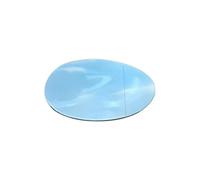 Cristal Espejo Lado 1 Uds. Para Clubman F54 F55 F56 Hatch 5DR Cabrio Para Countryman Retrovisor Blanco Azul Espejo De Cristal Para Coche 51167366039 51167366040 Espejo Retrovisor(Right Blue)