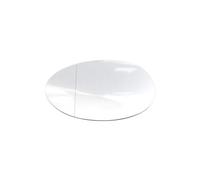 Cristal Espejo Lado 1 Uds. Para Clubman F54 F55 F56 Hatch 5DR Cabrio Para Countryman Retrovisor Blanco Azul Espejo De Cristal Para Coche 51167366039 51167366040 Espejo Retrovisor(Left White)