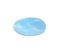 Cristal Espejo Lado 1 Uds. Para Clubman F54 F55 F56 Hatch 5DR Cabrio Para Countryman Retrovisor Blanco Azul Espejo De Cristal Para Coche 51167366039 51167366040 Espejo Retrovisor(Left Blue)