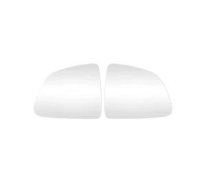 Cristal Espejo Lateral para Coche Para Tesla para modelo Y 3 espejo retrovisor L/R 800R gran angular campo visión lente de cristal(For Model Y White)