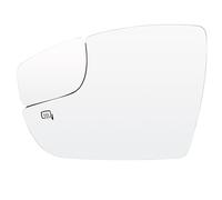 Cristal Espejo Lateral Para Ford Para Focus 2012-2018 Espejo Retrovisor Puerta Lateral Cristal Calentado Placa Trasera Exterior CM5Z17K707F CP9Z17K707A(Light)