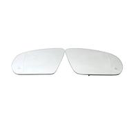 Cristal Espejo Para Mercedes Para Benz CES GLC Clase W205 W222 W213 X253 Puerta Lateral Espejo Retrovisor Cristal Con Punto Ciego Calentado Espejo Retrovisor (Color : A pair)