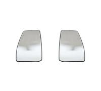 Cristal Espejo Reemplazar Barra Cristal Espejo Lateral Izquierdo Derecho Gran Angular Adhesivo Para Ford Transit Tourneo Personalizado 12-19 Tourneo 12-20 Espejo retrovisor(No heat 2Pcs)