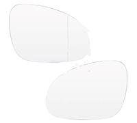 Cristal Espejo Reemplazar Para VW para Golf 5 MK5 para Jetta para Passat B6 2006-2009 Espejo retrovisor blanco calefactable Retrovisor Lado Derecha(Left Right)