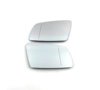 Cristal Espejo Repuesto Para 5 Series Para E60 Para E61 Para E63 Para E64 2003-2008 Espejo Retrovisor Calefactable Lado Izquierdo Derecho Espejo Retrovisor Gran(A pair White)