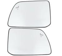 Cristal Espejo Repuesto Para Lincoln Para MKX 2011 2012 2013 2014 2015 Lente Vidrio Para Espejo Lateral Lente Vidrio Para Espejo Puerta Calefacción(1 pair blind spot)