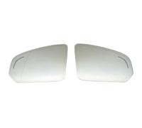 Cristal Espejo Repuesto Para Volvo Para S60 2020-2024 Para S90 2017-2024 Para V60 2020-2024 Espejo Retrovisor Calefactado Para Coche Advertencia Punto Ciego(A Pair blind spots)
