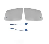 Cristal espejo retrovisor Compatible Con Benz Para GLA 2015 2016 2017 2018 Lente De Cristal Para Espejo Retrovisor De Repuesto Para Automóvil Con Para Punto Ciego Del Mercado(1 pair white)