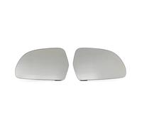 Cristal espejo retrovisor Compatible Con Para A4 B8 2009 2010 2011 2012 Retrovisor Para Automóvil Reflector Trasero OEM: 8T0857535E 8T0857536E(L+r)