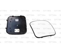 Cristal espejo retrovisor exterior gran angular climatizado 24v adecuado para...