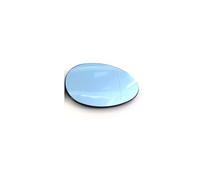 Cristal Espejo Retrovisor Exterior Para Mini 5DR 3DR Para Cabrio Para Countryman Para F54 F55 F56 F57 F60 51167366039 51167366040 Lentes Espejo Repuesto Para Automóvil(Blue 1)