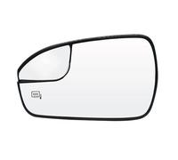 Cristal Espejo Retrovisor Lateral Para Ford Para Fusion 13-20 Espejo Retrovisor De Cristal Calefactado Lado Del Pasajero Trasero Gran Angular(Izquierda)