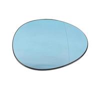 Cristal Espejo Retrovisor Para Mini Para Cooper R55 R56 R57 2007-2014 Lado Izquierdo Derecho Retrovisor Espejo Calefactable Vidrio Blanco/azul(azul derecha)