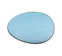 Cristal Espejo Retrovisor Para Mini Para Cooper R55 R56 R57 2007-2014 Lado Izquierdo Derecho Retrovisor Espejo Calefactable Vidrio Blanco/azul(azul izquierda)