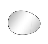 Cristal Espejo Retrovisor Para Mini Para Cooper R55 R56 R57 2007-2014 Lado Izquierdo Derecho Retrovisor Espejo Calefactable Vidrio Blanco/azul(Blanco Derecha)