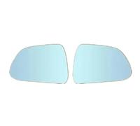 Cristal Espejo Retrovisor Para Tesla Para Model 3 2018-2022 Espejo Retrovisor Lateral Calefactable Para Coche Cristal Izquierdo Derecho Blanco Azul Repuesto(Model 3 blue a pair)