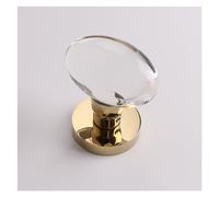 Cristal Estilo Americano Cerradura de Bola Pared Fondo Manija Puerta