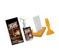 Cristal multiusos de 150 ml, elimina eficazmente el hollín, alquitrán, seguro, fácil de usar, para cocina, baño, suelos de madera, eliminación de manchas