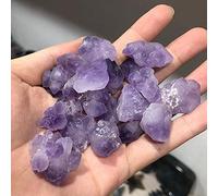 Cristal natural Amatista Racimo Primitivo Cuarzo Cristal Ornamento Mineral Moderno Decoración del Hogar Jardín Decoración de Piedra-500 g