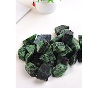 Cristal Natural Cuarzo Minerales Espécimen Amatista Cuarzo Rosa Forma Irregular Piedra Roca áspera Decoración del Hogar, Epidota, 100g