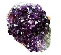 Cristal Natural en bruto, 1 pieza, 100-150g, grande, púrpura, amatista brasileña Natural, racimo de piedra, especímenes de cristal de cuarzo, adorno for decoración del hogar