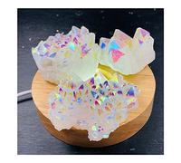 Cristal natural en bruto Cristal natural Cristal chapado en arco iris natural de piedra en racimo de cuarzo Ideal for decoración del hogar Cristal de piedra de poder Inicio Colecciones ( Color : 150-1
