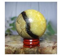Cristal natural en bruto Esfera Natural cristal Natural tortuga espalda bola de piedra pulido a mano regalos Reiki decoración del hogar 1 ud. (Color : 90-100g)