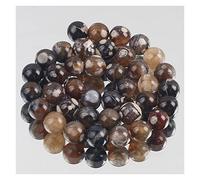 Cristal natural, rugos, la franja de marrón natural, la franja de marrón sardonyx, la piedra del espaciador suelto de la piedra para joyas que fabrican accesorios de collar de pulsera de bricolaje