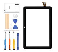 Cristal Original para Amazon Kindle Fire HD8/HD8 Plus Tablet 10ª generación 2020 K72LL3 K72LL4 Pantalla táctil digitalizador Panel de reemplazo Lente de Cristal con Herramientas de reparación Gratis