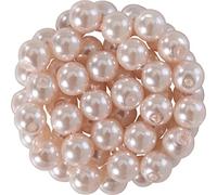 Cristal Perlas de Cera à ˜ 6 mm puderrosa