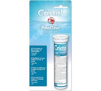 Cristal Pooltest 50 Tiras de Prueba Medición Análisis Agua Test Kit Cloro