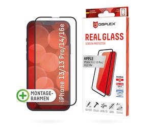 Cristal protector DISPLEX Full Cover (10H) para el iPhone 13/13 Pro/14/16e/17e de Apple