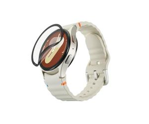 Cristal protector súper híbrido para Sam Gal Watch7, 40 mm, ayuda a la instalación