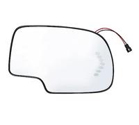 cristal retrovisor Compatible Con Cadillac Para Escalade 2003 2004 2005 2006 Car Side Door Wing Mirror Glass Heated Turn Signal Light Plate Piezas De Repuesto 88944391 88944392